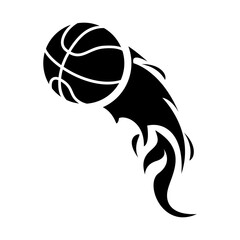Basketball icon vector. Three pointer Illustration sign. Throwing the ball symbol or logo. © Denys