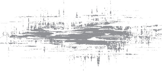 Fototapeta premium Gray distressed grunge texture on white background