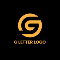 Dark G Logo, G Neon Logo, G Modern Mark, G Icon Logo, G Brand Symbol