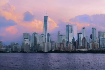 Fototapeta premium New York City skyline