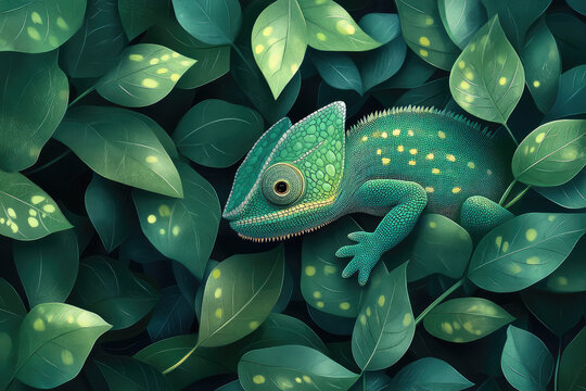 lizard on the tree