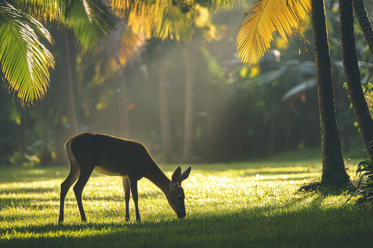 deer in the forest