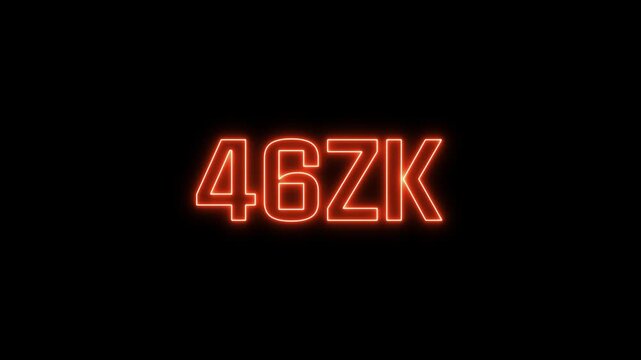 Clean and Modern Count-Up to 400 ZK for Finance Displays