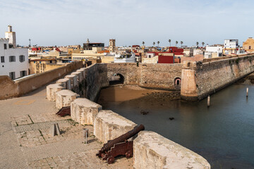 A compelling view of the historic fortifications in El Jadida