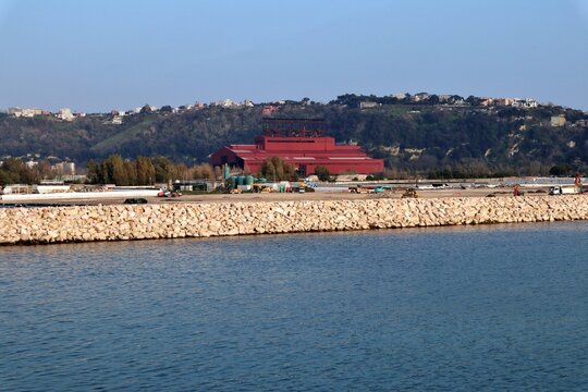 Bagnoli - Ex acciaieria dal Pontile Nord