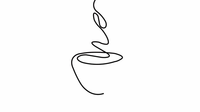 Cup Online Drawing Art Digital Coffee Cup Illustration