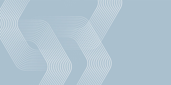 Abstract hexagon lines on gray background. Geometric stripe line art design modern vector illustration eps10