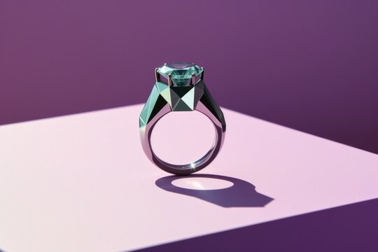 Diamond ring gemstone jewelry.