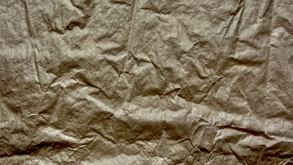 Fototapeta premium crumpled aluminum foil abstract metallic texture closeup wrinkled shiny silver surface dramatic reflections