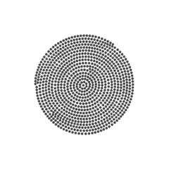 black dot png circular pattern cutout round shape png abstract spot cutout geometric design png modern motif cutout tiny circle png isolated transparent background image