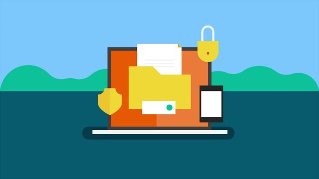System files and folders are protected using password and mobile OTP authentication to prevent cyber attack and data breaches ensuing complete digital security.