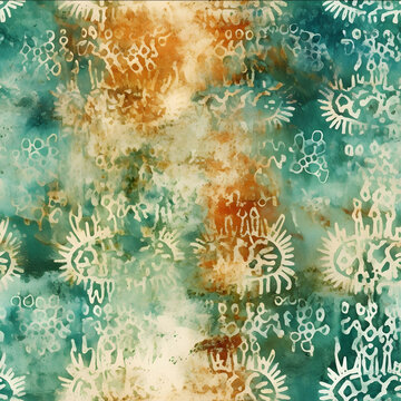 Indian Chachar Scheherezade surprise me boho grunge pattern beautiful masterful batik seamless surface pattern for fabric printing in the style modern d