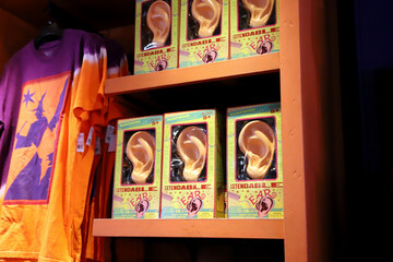 Naklejka premium Extendable ears for sale at Weasleys Wizard Wheezes in store