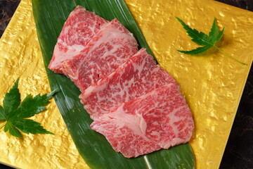焼肉　上ロース