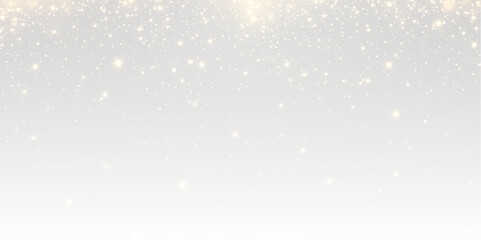 Fototapeta premium Gold glitter sparkle particles overlay abstract illumination background decorative festive luxury design