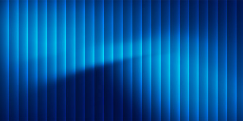 Obraz premium Navy night sky gradient vector background. Dark blue wave graphic wallpaper