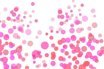 Bright glare background. Colorful pink bokeh overlay universal use