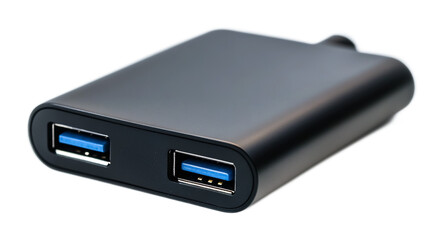 USB Adapter - Universal USB Adapter for Connecting Devices and Charging on the Go Isolated on White Background