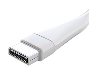 USB-C Charger Isolated on White Background - Fast USB-C Charging Cable