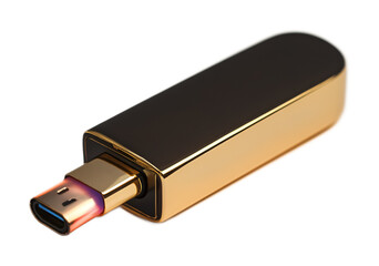 USB-C Power Delivery Charger Isolated on White Background - Fast Charging USB-C PD Charger