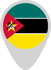 Fototapeta premium mozambique flag