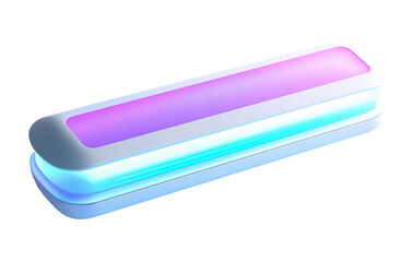 UV Sanitizer Isolated on White Background - UV-C Light Sterilization Device