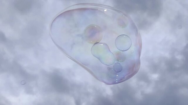 Universo de Planeta de Jab&oacute;n Flotando en el Aire