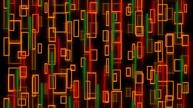 cool boxi rectangle shape moveing animation video background 4k rebuletion