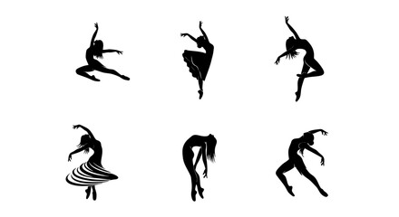 set of ballet dancers