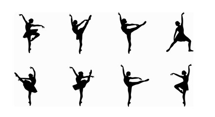 set of ballet dancers