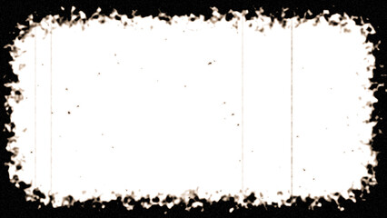 古い映像風、怖い話のノイズエフェクトの枠