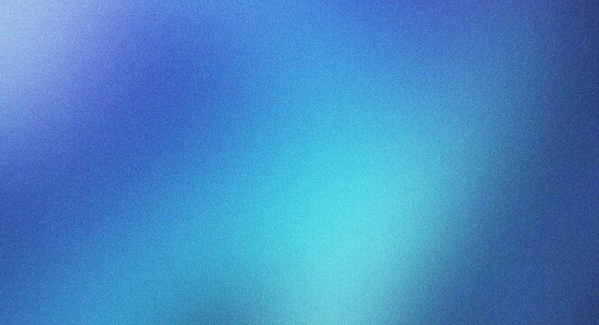 Cool blue grainy gradient background with cyan and turquoise highlights creating refreshing textured blur for technology and corporate presentation
