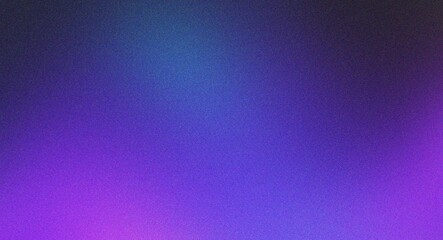 Obraz premium Vibrant abstract background with a blend of purple, blue, and teal, textured surface, smooth gradient transition with noise effect, modern digital art