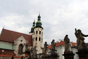 Fototapeta premium Saint Andrew Church Romanesque August 2024 Medieval fortified church surviving Mongol invasion