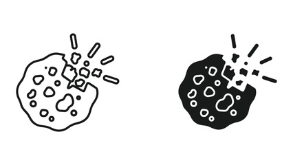 Asteroid Impact Explosion Space Debris Collision © Shahriyar Rasel