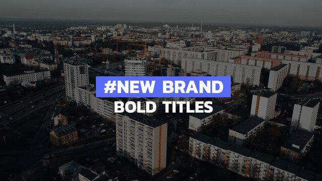 Bold Text Title 6