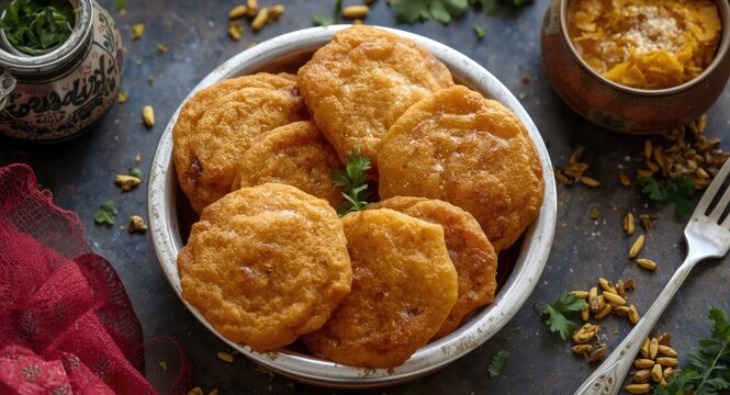 Crispy gluten-free Masala Mathri enjoyed during cultural festival tea breaks