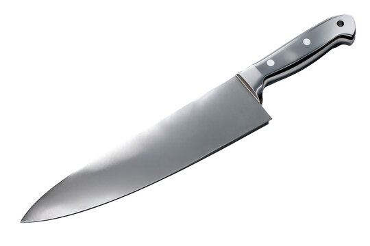 Unbranded kitchen knife isolated for product pages, banners, and presentations.