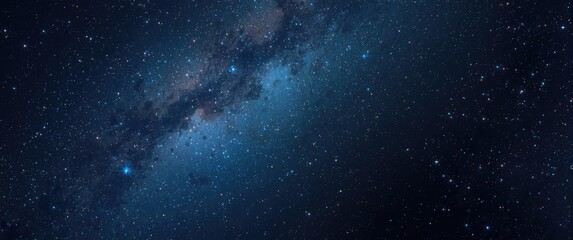 Fototapeta premium Cartoon styled deep interstellar space showing bright stars planets and comet trails