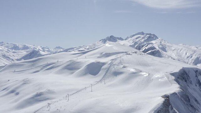Panoramique station de ski