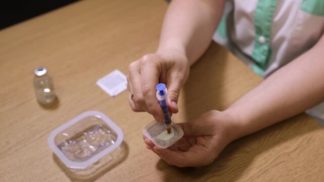 Medical Training Demonstration of Insulin Delivery System for Diabetes Therapy