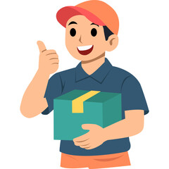 Illustration of Delivery Holding Box