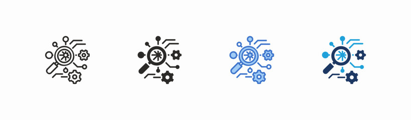 Obraz premium Set of optimize icon collection in multiple style. Icon suitable for web and mobile application