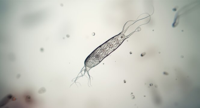 Biological interaction between Amoeba Proteus and Paramecium Bursaria under specialized microscopy
