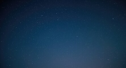 clear starry background showing vast nighttime sky