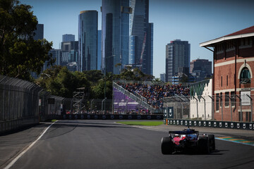 Naklejka premium 2026 Formula 1 Australian Grand Prix - Friday