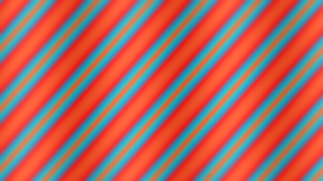 Red Background with Diagonal Blue Lines.