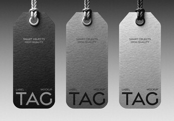 Hanging Tags Mockup