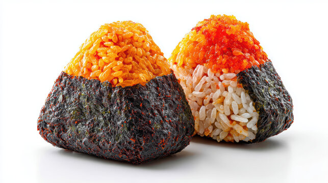 spicy cod roe mentaiko onigiri rice ball
