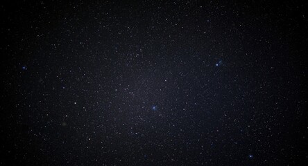 Fototapeta premium Crisp high-res image of a glowing star-studded cosmos